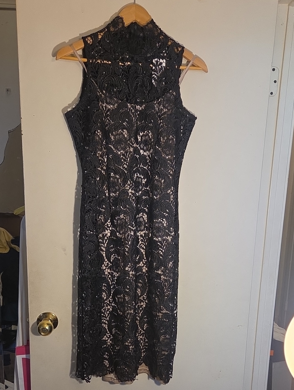 Twelve By Twelve Black Lace Dress - Size Small
